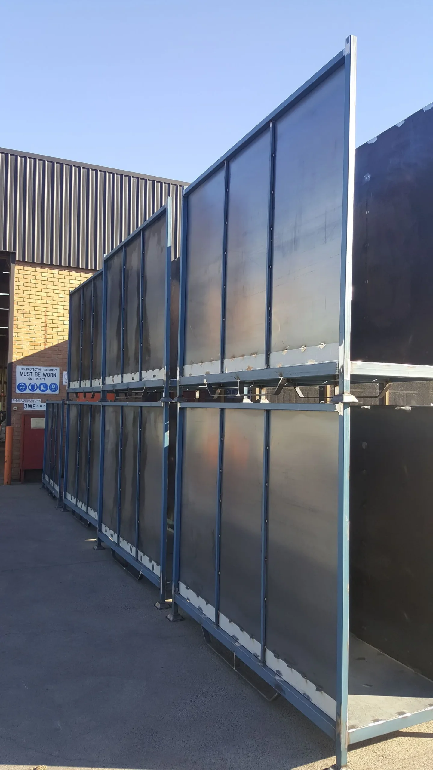 Steel products for building project Melbourne