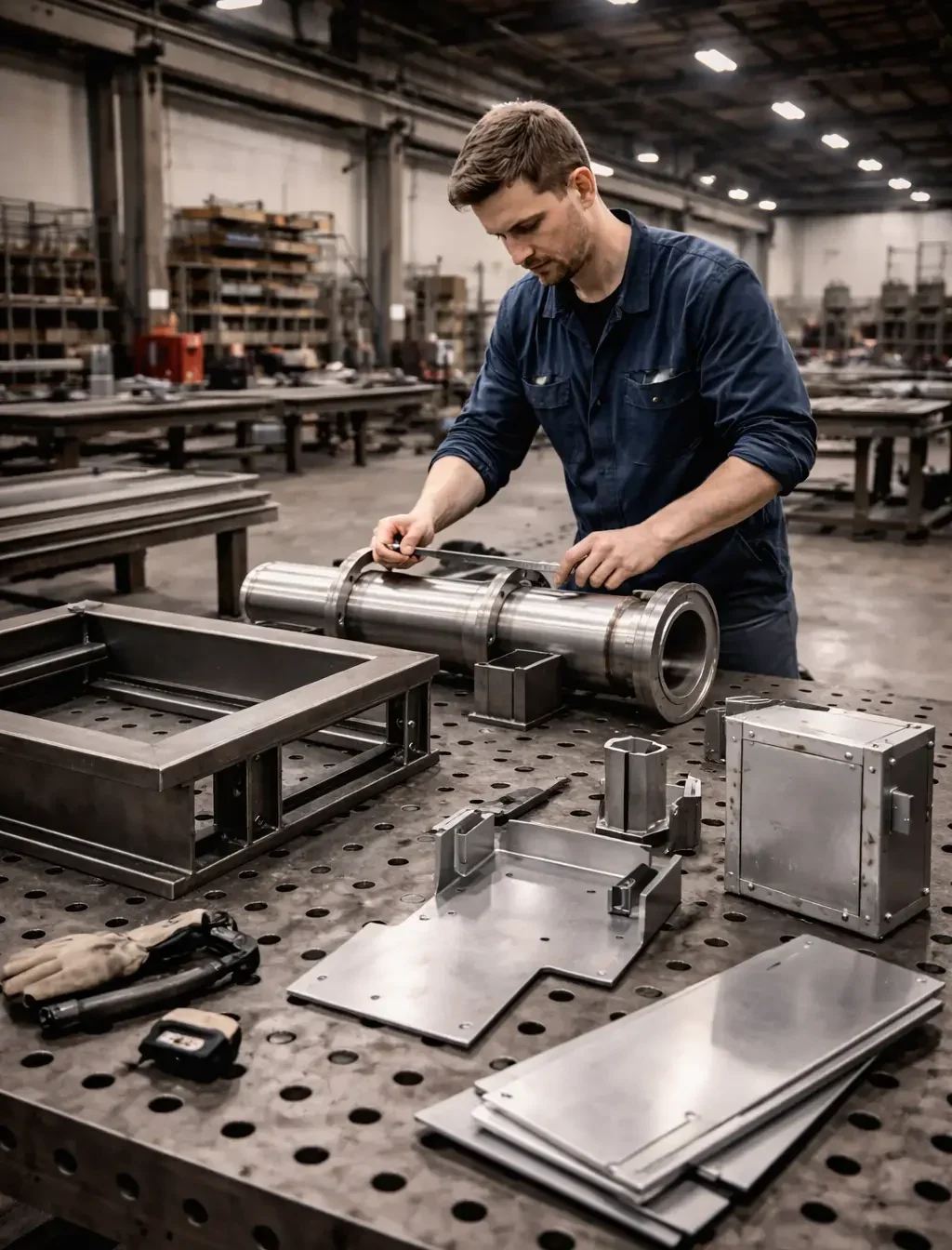 welding applications and material we work at Swift Metal Fabrication